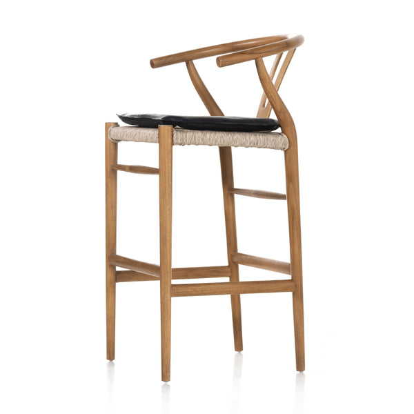 Muestra Stool W Cushion In Natural In Bar