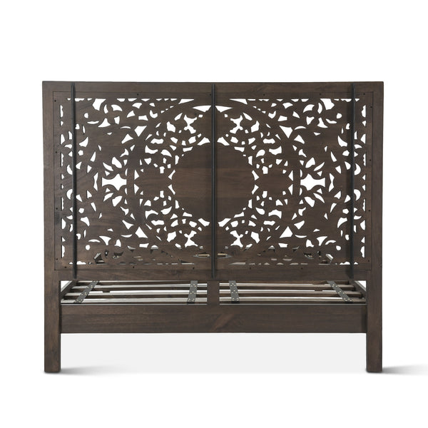 Taj King Bed Vintage Brown
