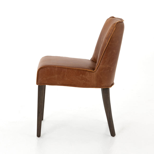 Aria Dining Chair In Sienna Chestnut