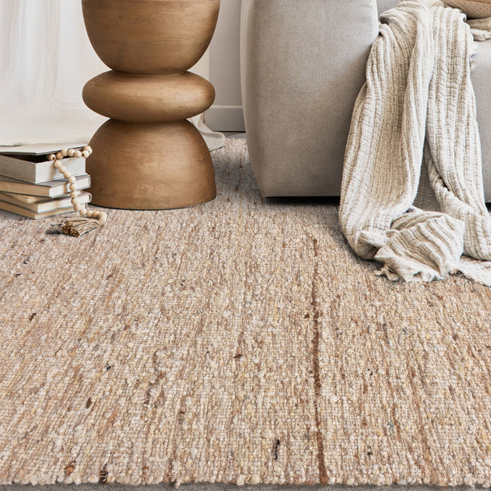 Rafael Ivory Wool 9 X 12 Rug