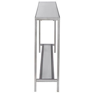 Hayley Console Table In Silver