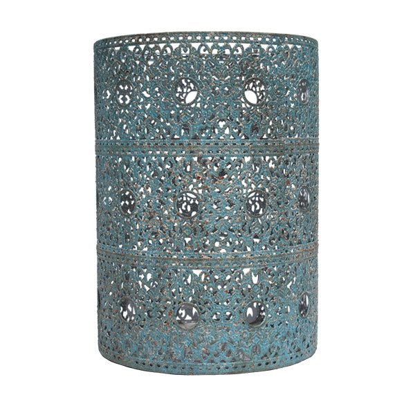 Metal Filigree Vase