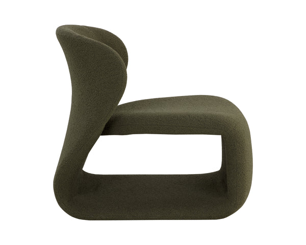 SOPHIENE LOUNGE CHAIR - COPENHAGEN OLIVE