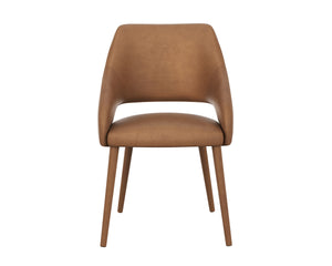GALEN DINING ARMCHAIR - MISSOURI COGNAC LEATHER