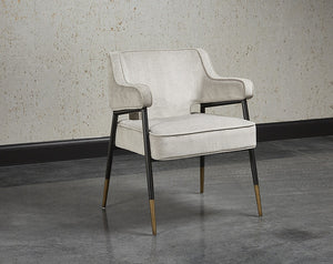 Derome Armchair - Polo Club Stone