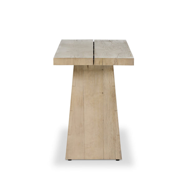 Atlas Console Table - Bleached Alder
