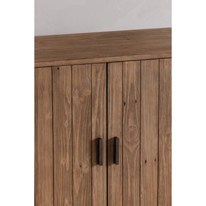 Sierra 2 Door Cabinet Natural Wood