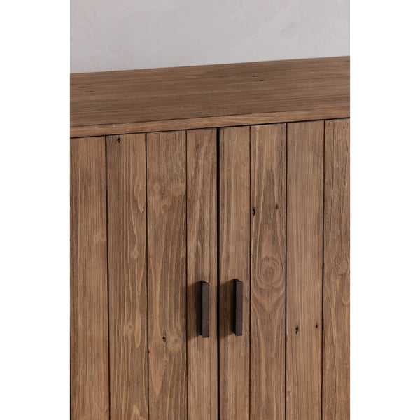 Sierra 2 Door Cabinet Natural Wood