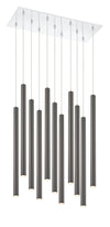 Forest 11 Light Island/Billiard in Chrome Finish
