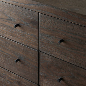 Torrington 6 Drawer Dresser In Umber Oak