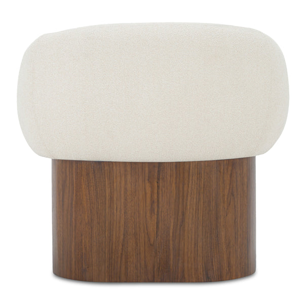 Moe's Otto Accent Chair in Flecked Cream