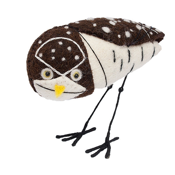 Burrowing Owl, Felt Bird