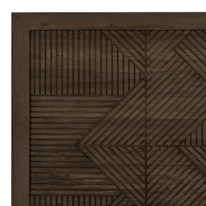 Santa Clara Solid Wood Bed - King in Toasted Brown