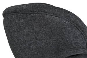 Valerie Sungkai/Mindi Chair in Charcoal Black with Ocean Grey Fabric