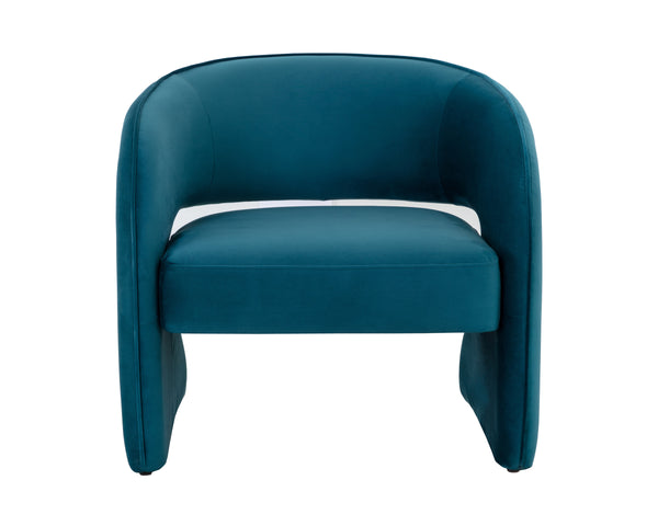 ROSALIA LOUNGE CHAIR - TIMELESS TEAL