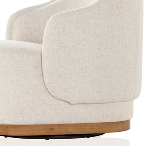 Martine Swivel Chair - Omari Natural