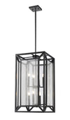 Braum 8 Light Pendant in Bronze Finish