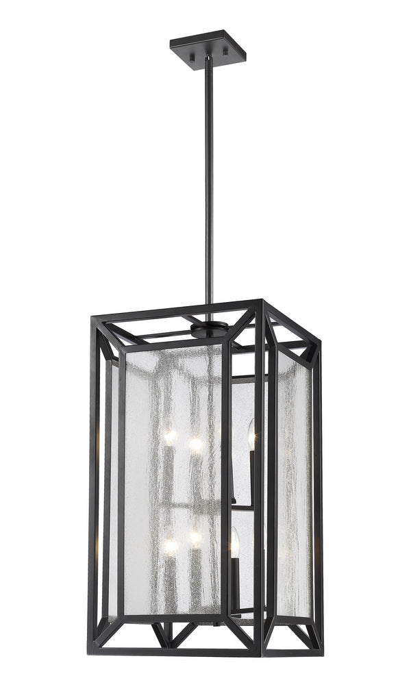 Braum 8 Light Pendant in Bronze Finish