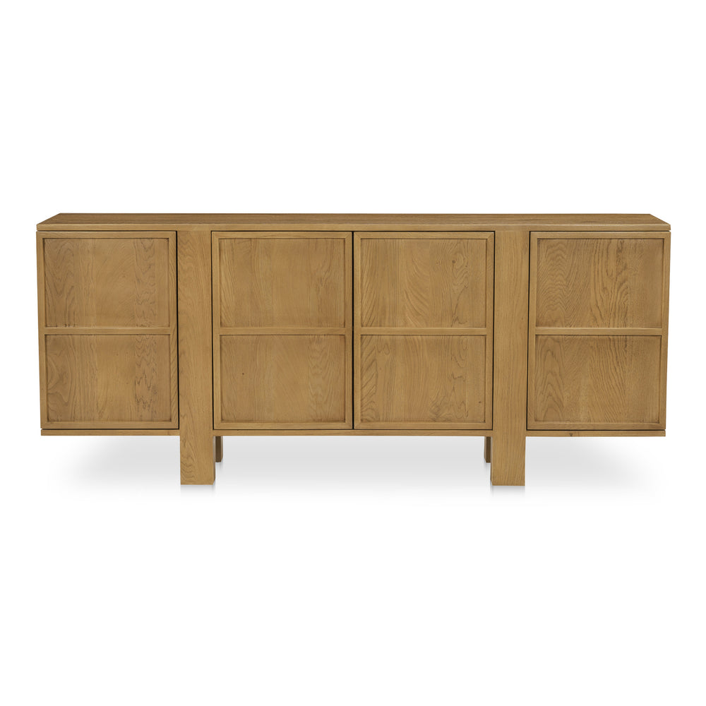 Moe's Henley Sideboard in Solid Oak, Brown