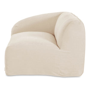 Moe's Isla Left Arm Facing Chair with Washable Cover