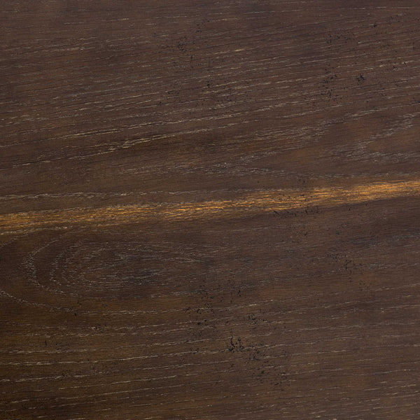 Powell Dining Table 55" In English Brown Oak