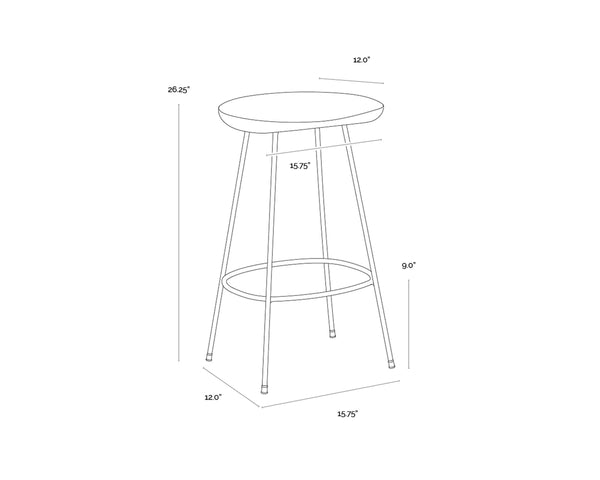 INDRA COUNTER STOOL