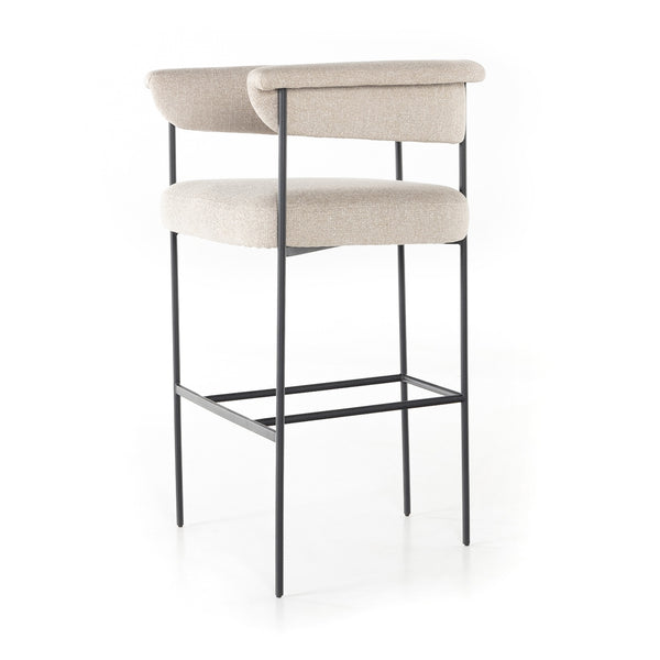 Carrie Stool In Light Camel In Bar