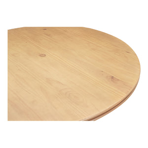Charles Dining Table with Solid Pine Base