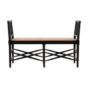 Black Palm Bench