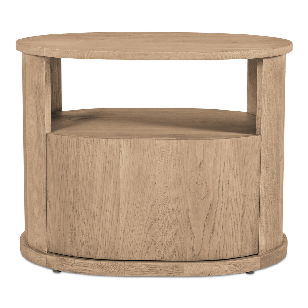 Moe's Tommy Nightstand Natural Oak