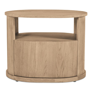 Moe's Tommy Nightstand Natural Oak