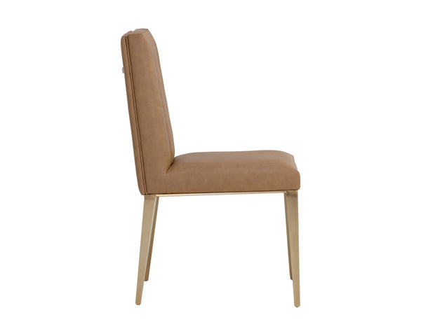 WILBUR DINING CHAIR - MILLIKEN COGNAC