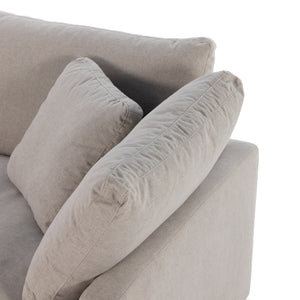 Stevie 2 Pc Sectional Sofa In Dstn Flannel