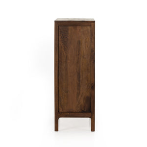 Sydney Tall Dresser In Brown Wash