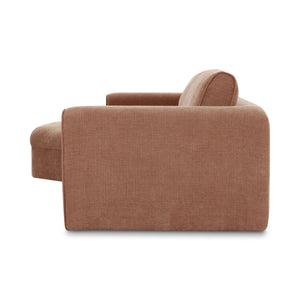 Moe's Madrid Left Sectional in Heritage Pink