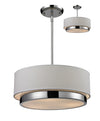 Jade 3 Light Chandelier in Chrome Finish