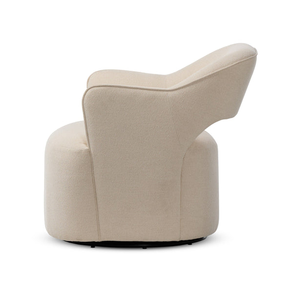 Blythe Swivel Chair - Crypton Wayfarer Snow