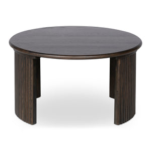 Moe's Penny Nesting Coffee Table in Dark Brown Oak