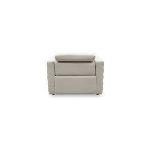 Juno Power Recliner Chair in Off White