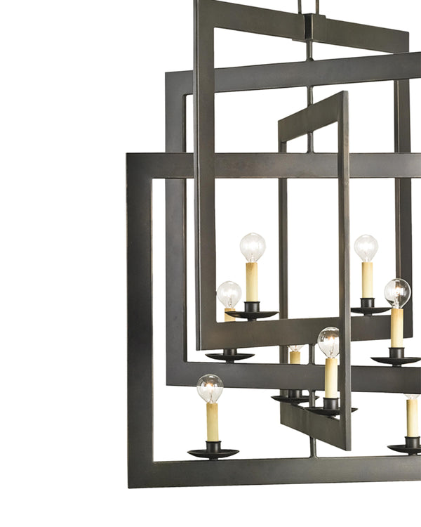 Middleton Bronze Chandelier In Bronze Gold