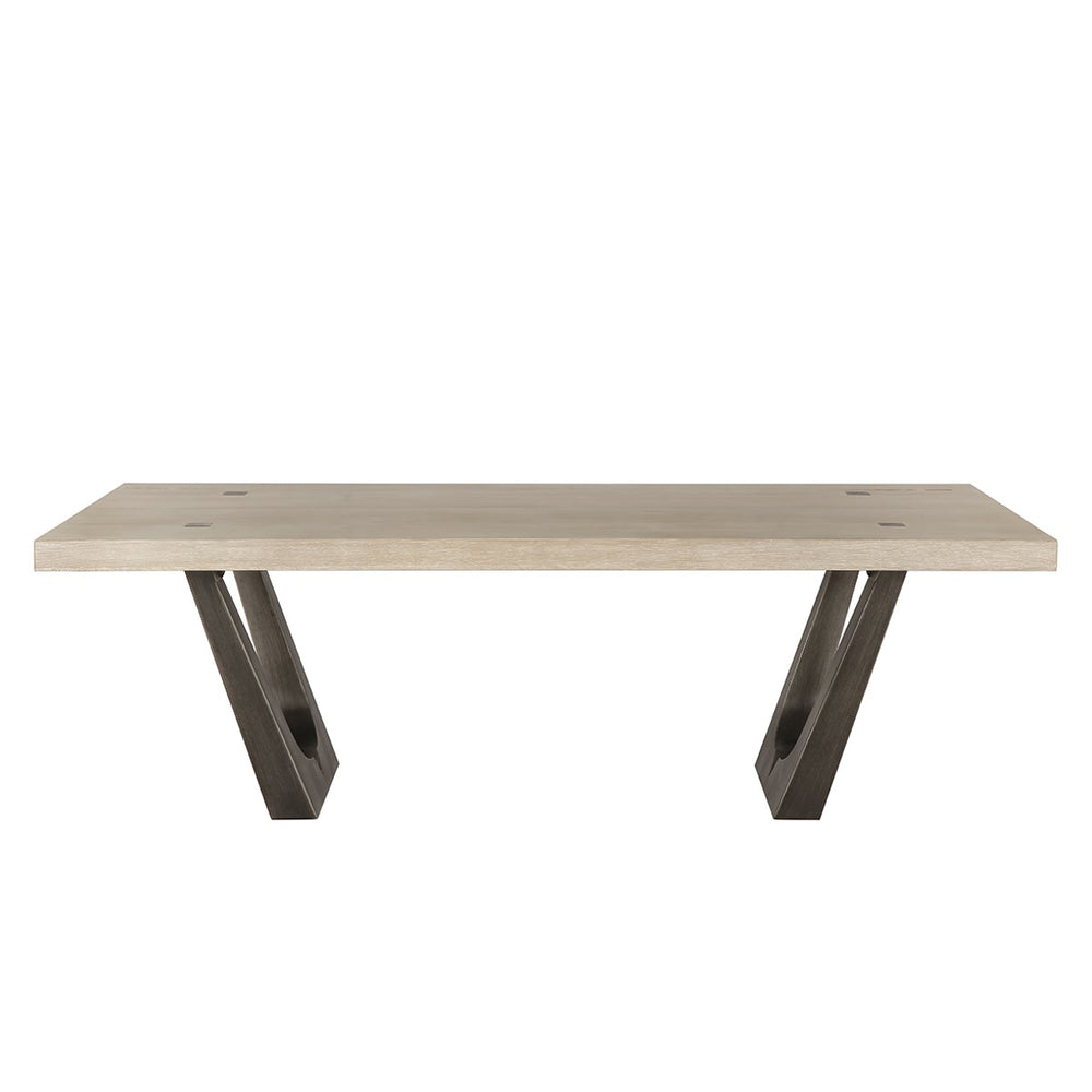 Kelso Solid Wood 94" Dining Table - White