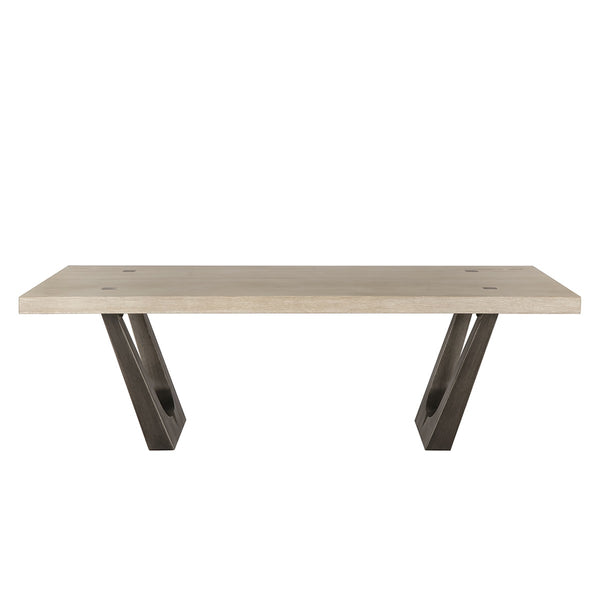Kelso Solid Wood 94" Dining Table - White