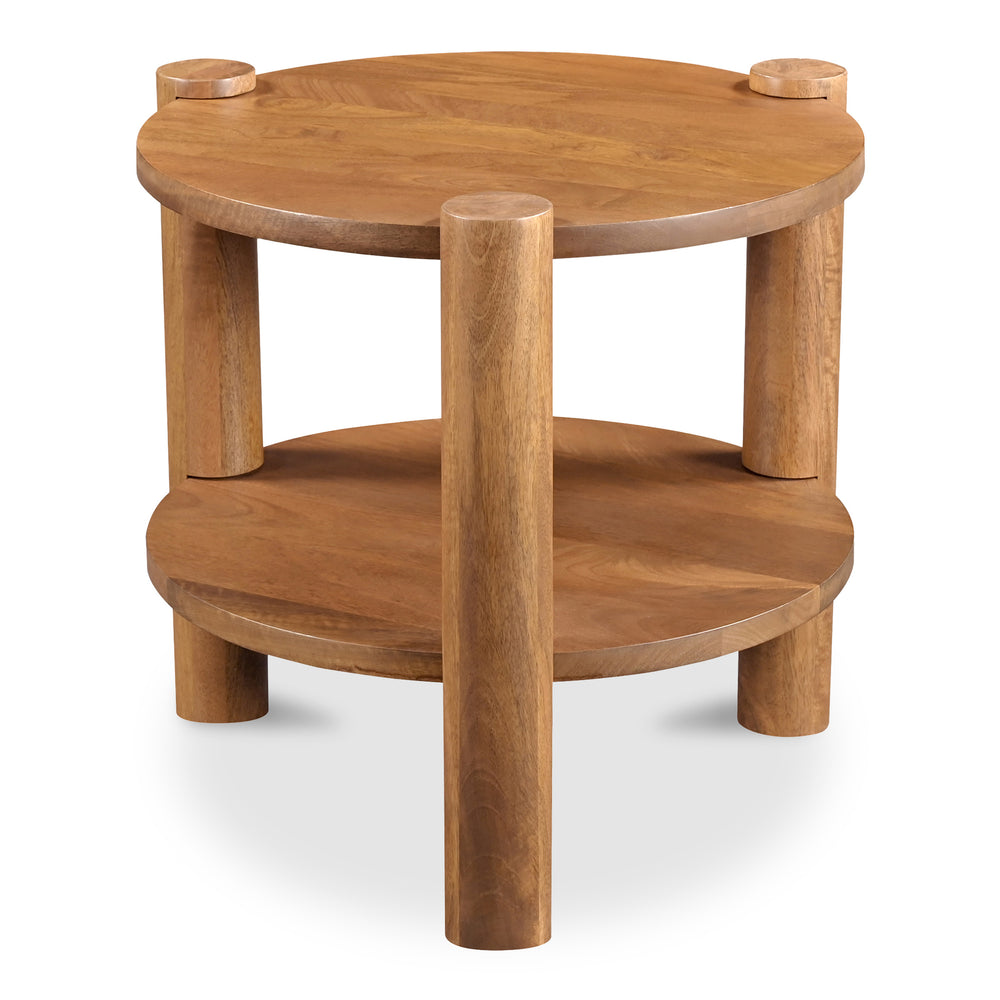 Olsen Accent Table Vintage Brown Mango Wood