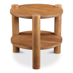 Olsen Accent Table Vintage Brown Mango Wood