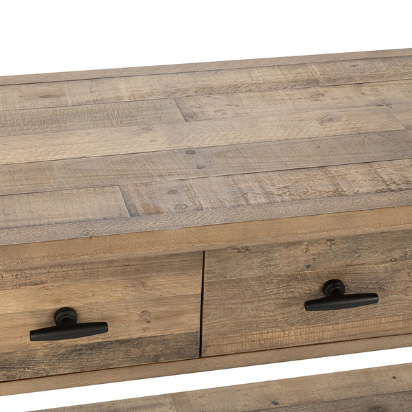 Talladega Solid Wood Console Table with Drawers
