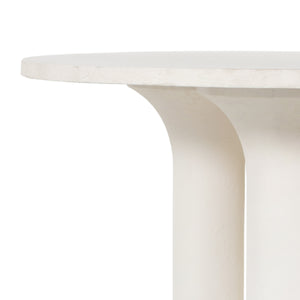 Parra Dining Table In Plaster Molded Concrete