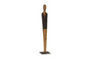 Vested Male Sculpture, Natural/Black Copper, MD