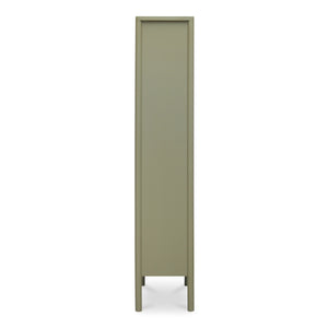 Moe's Hannah Tall Cabinet with Glass Doors