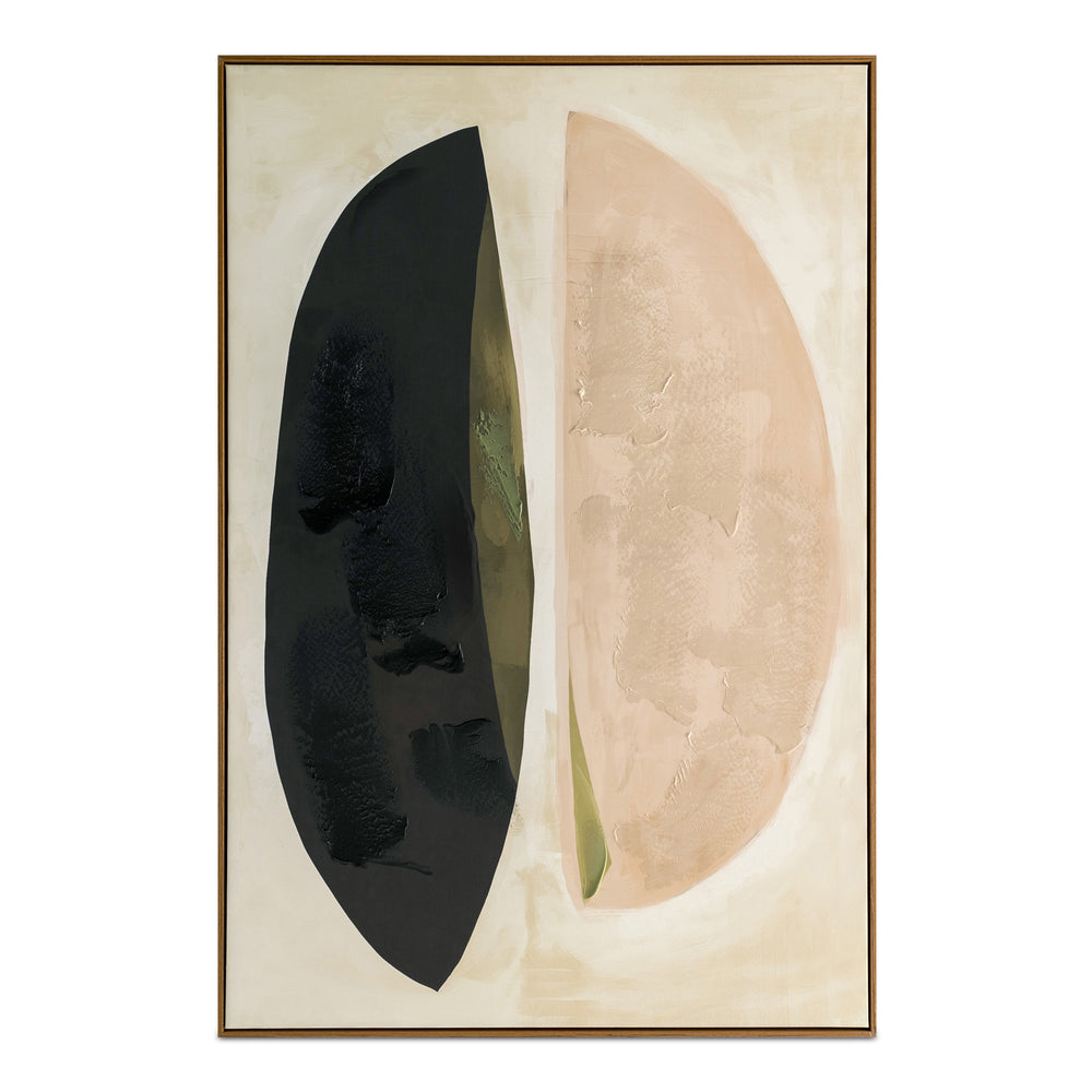 Sage Framed Painting with Solid Wood Frame