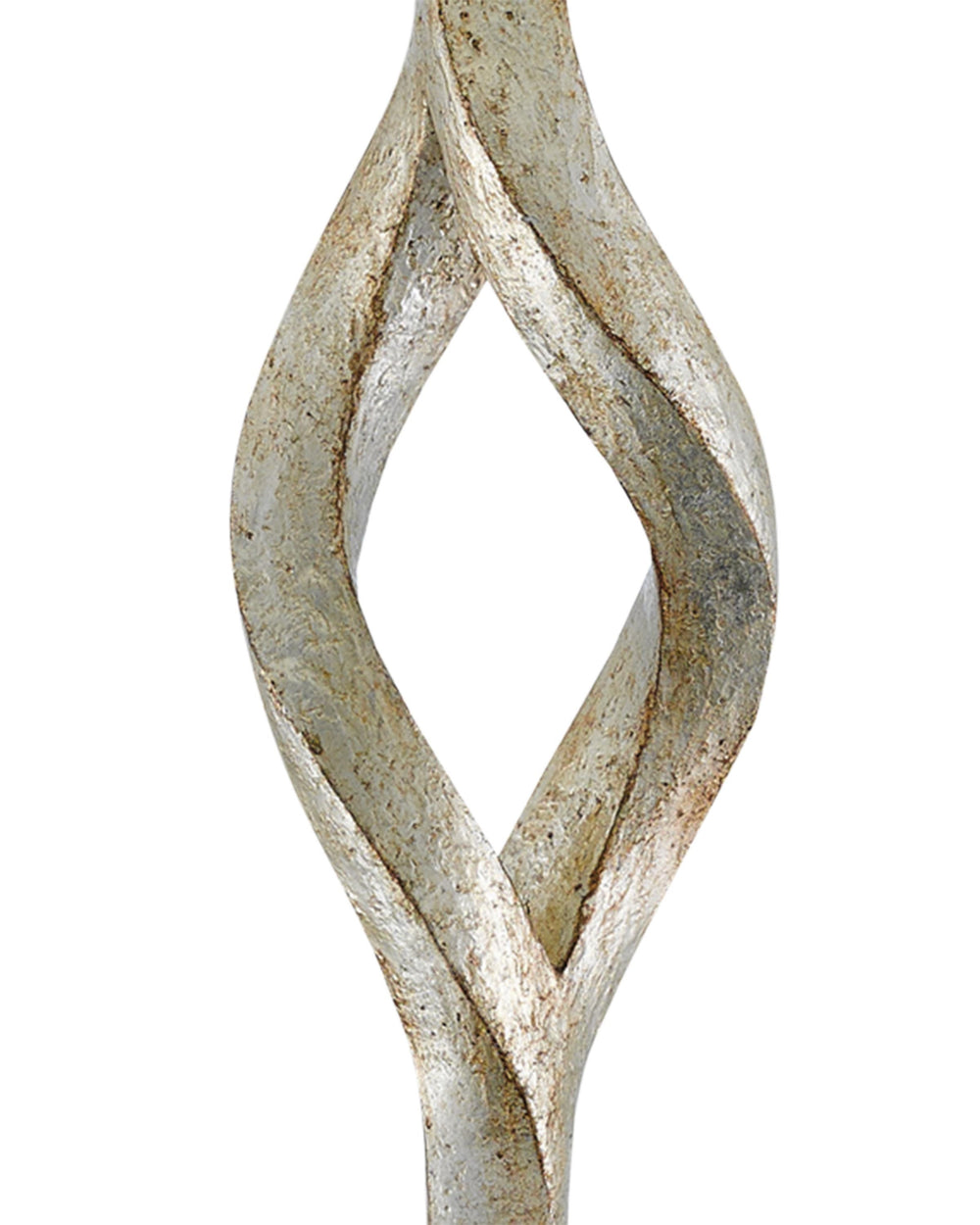 Elyx Table Lamp In Chinois Silver Leaf